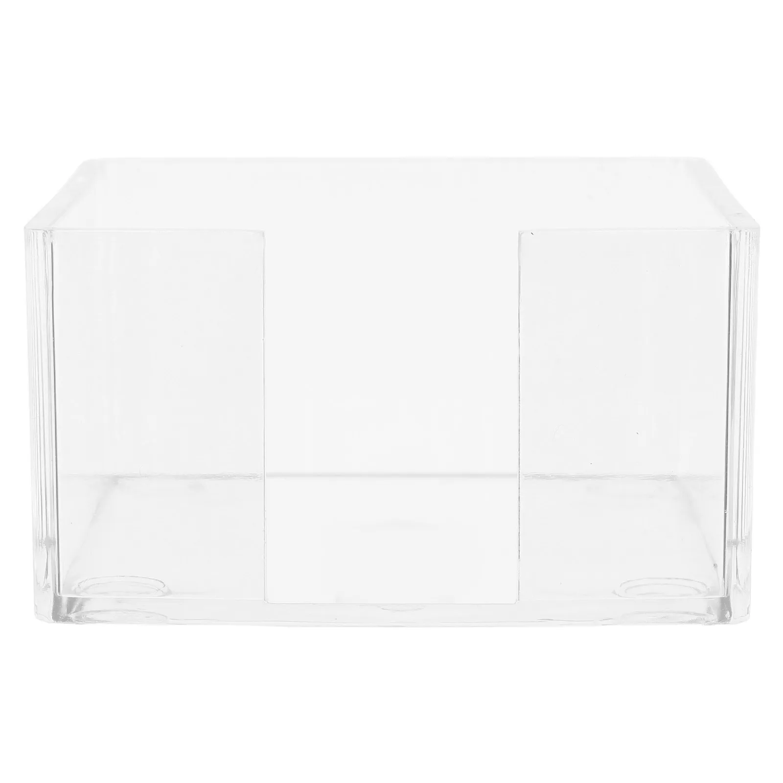

Clear Acrylic Notepad Holder Transparent Office Clip Dispenser Desk Organizer Stand Binder Clip Holder For Home