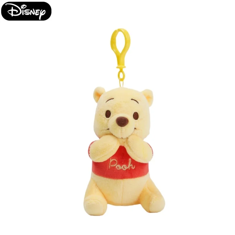 

Disney 5" Plush Winnie the Pooh Toy - Cute Teddy Bear Keychain for Bags, School, & Gifts!