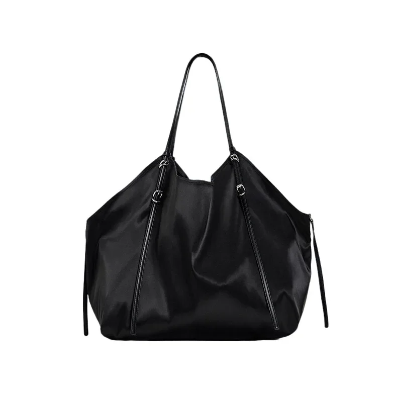 

Satin shoulder bag 2024 summer new women's bag tote bag women's large-capacity commuter handbag