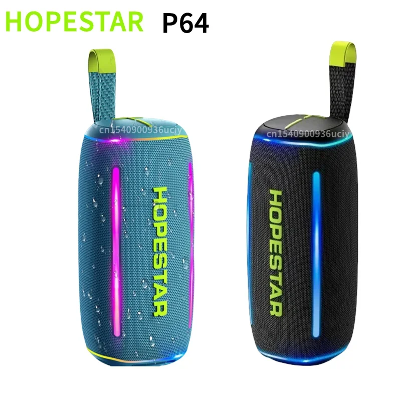 Hopestars P64 Outdoor Sound Box Professional Dj Bass Hifi Audio Portable Subwoofer Wireless Rgb Lighting BlueTooth Speaker