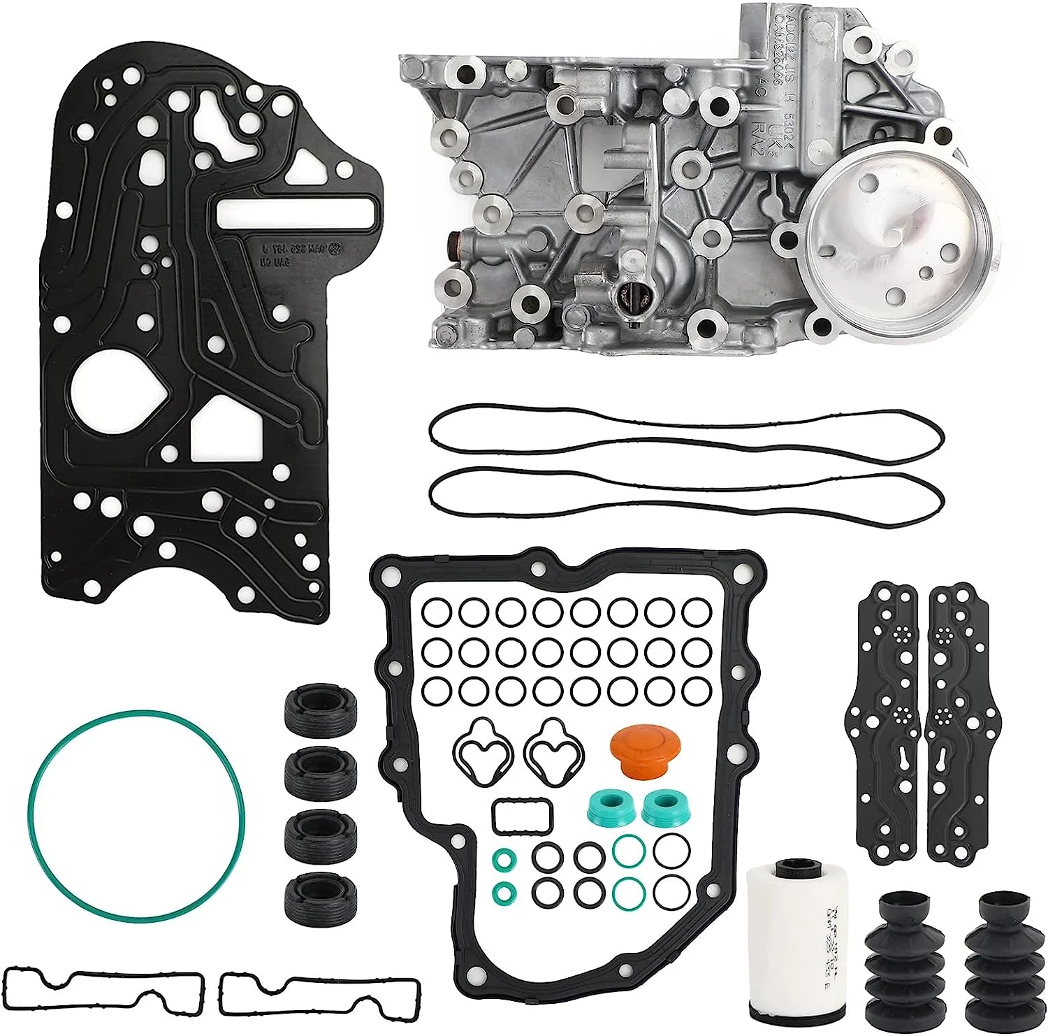 New DQ200 0AM DSG 7-Speed Transmission Valve Body Repair Kit Reinforced Steel Accumulator Housing Plate for VW  Skoda Seat good