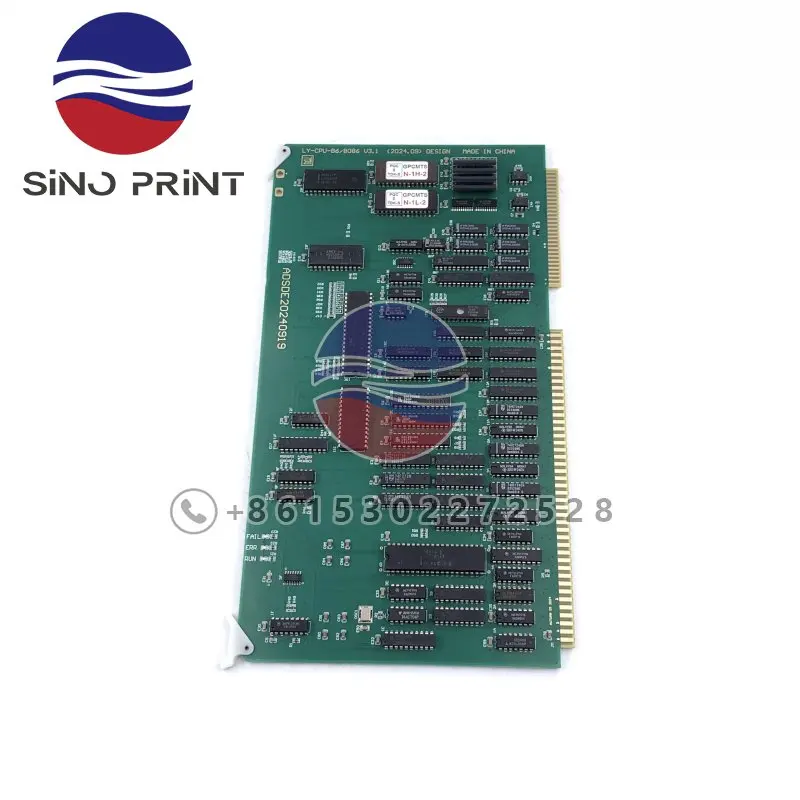 

5ZE-6200-060 Печатная плата LY-CPU-86/8086 Плата PQC Плата процессора PSBC 86/30 для деталей печатного оборудования Komori