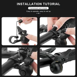 Timbre RIDERACE cobre para bicicleta con sonido nítido y seguridad