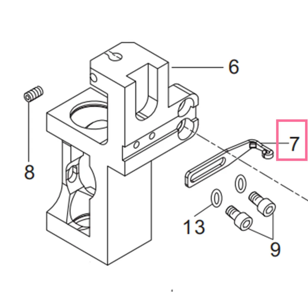 Backtacking Spring hook For ZOJE ZJ9610 ZJ9620