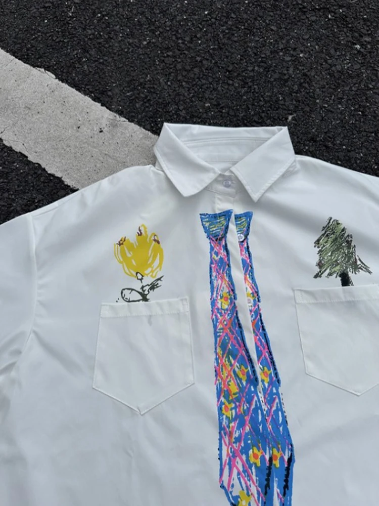 

Fiti Печатный ort Sve irt Мужской летний повседневный Sle Полиэфирное волокно Дышащий удобный крой irt