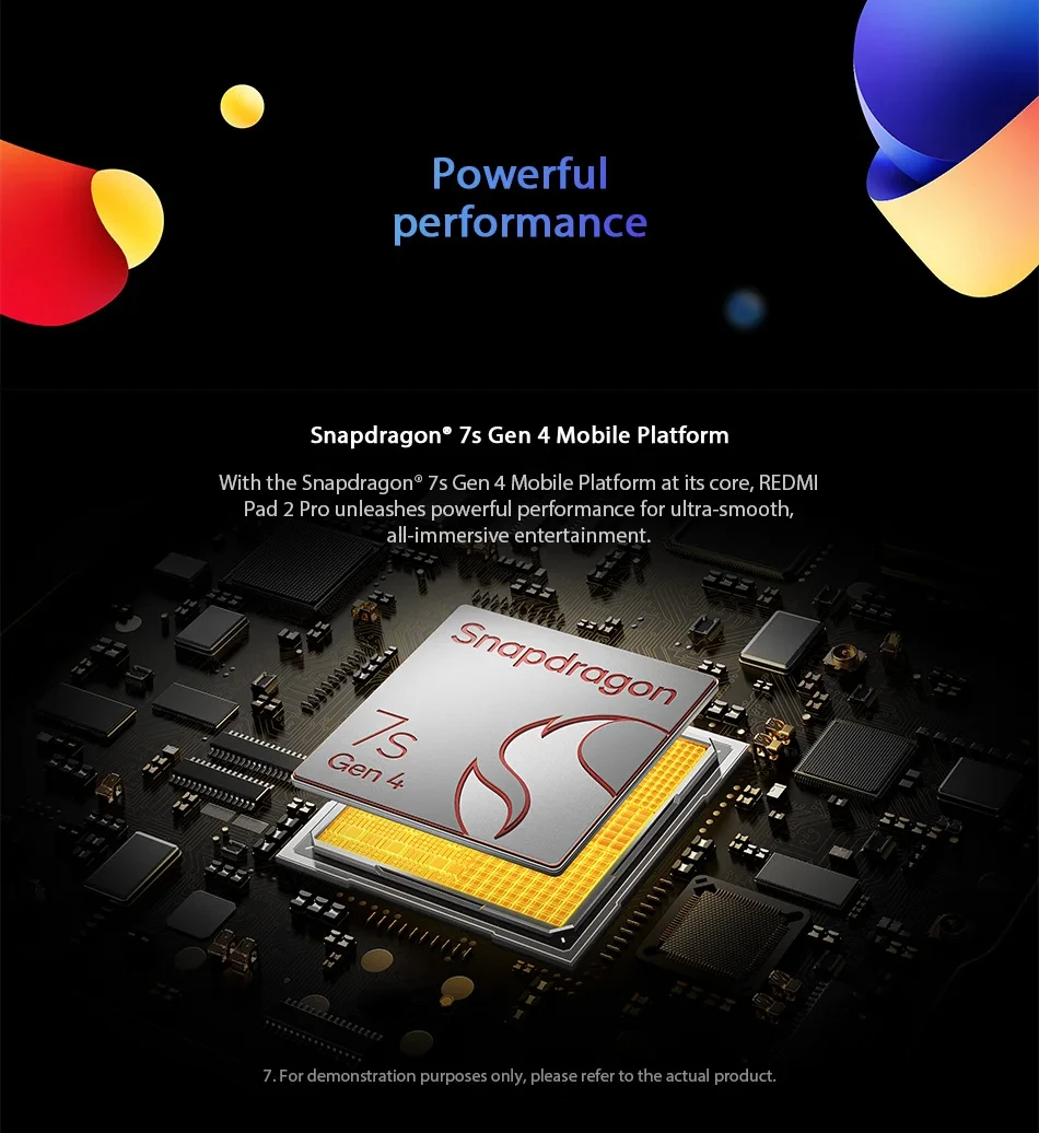 Xiaomi Redmi Pad 2 Pro Global Version Snapdragon 7s Gen 4 12.1 Inch 120Hz Screen 12000mAh Battery MiPad Tablet PC