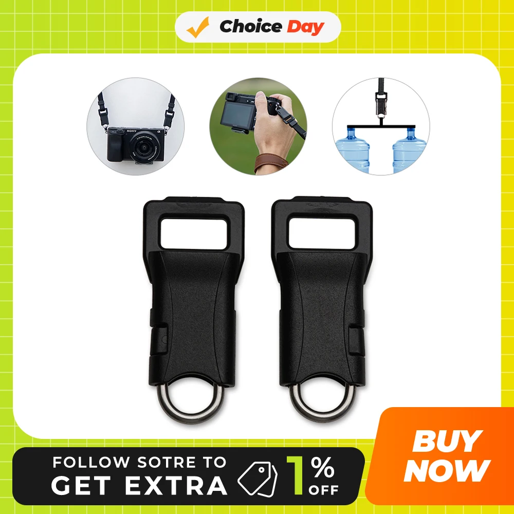 Ambitful Quick Release Camera Connector Buckle for Shoulder Strap Neck Wrist Sony Fujifilm SLR Nikon