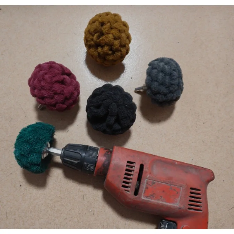 Shank 6mm Mounted Abrasive Sanding Mop Buffing Wheel Mushroom Grinding Head for Metal Aluminum Stainless Jewelry Wood