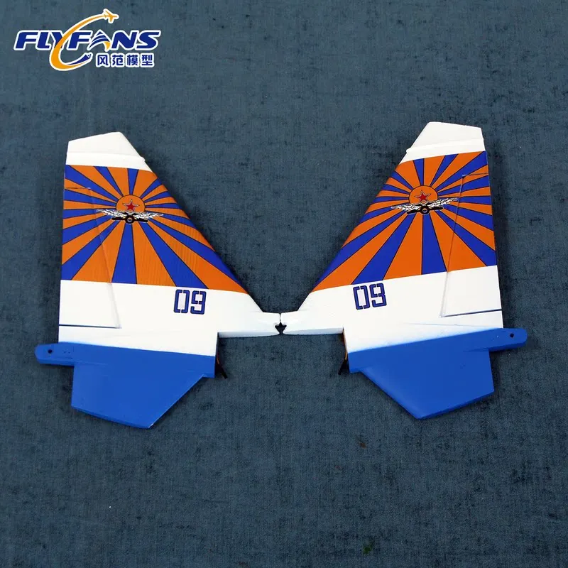 Flyfans Su27 64mm EDF RC Airplane Parts Warrior Aerobatic Team Paint Fixed Wing Model Accessories For Hobby Players