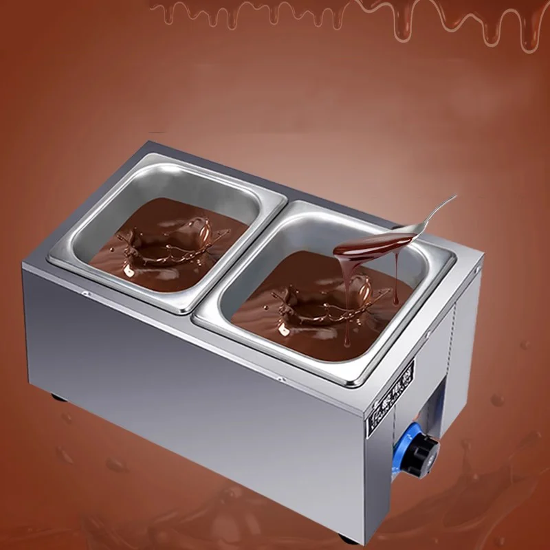 Commercial Electric Chocolate Melting Machine 220V Milk Heating Furnace 110V Tempering Cream