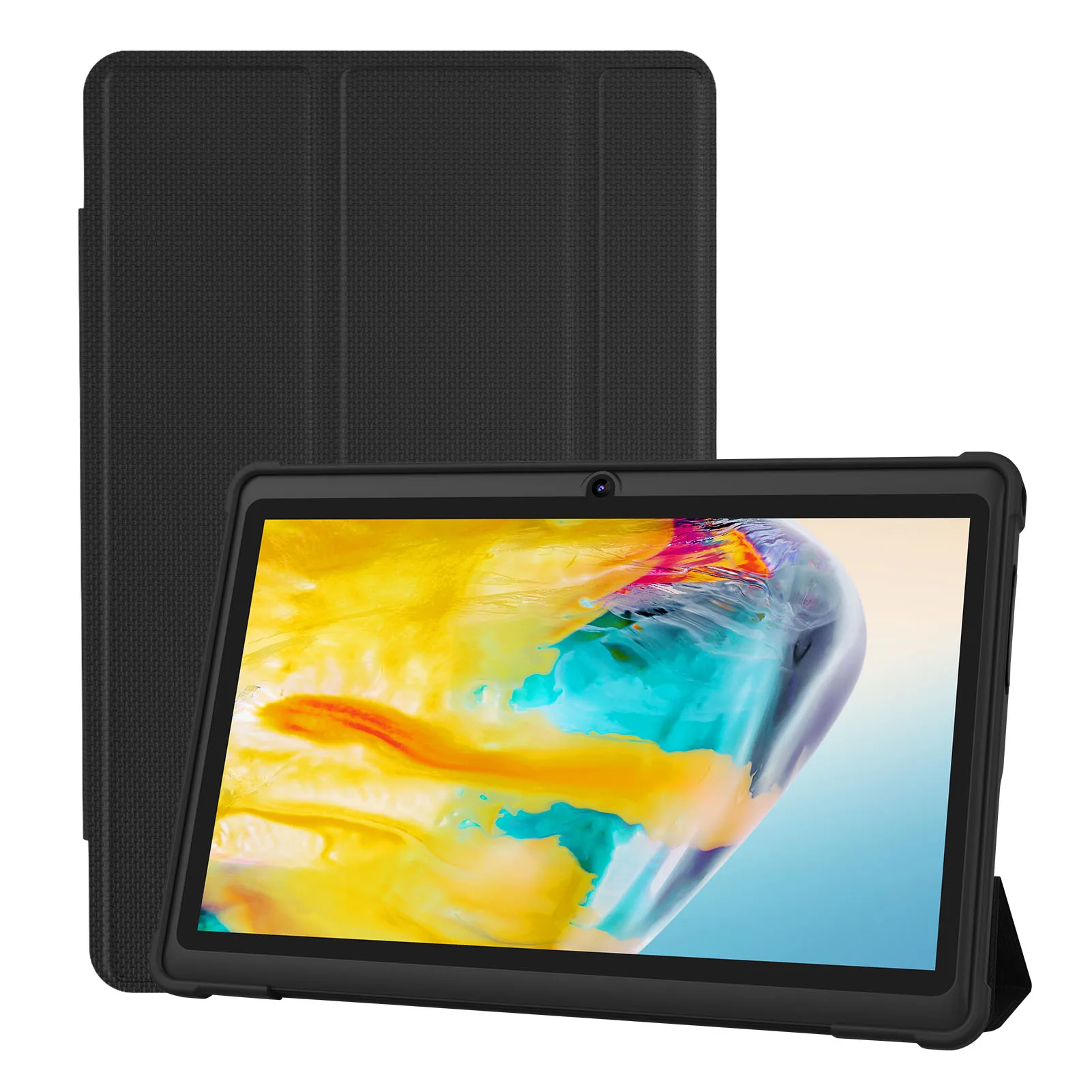 Pritom 7 インチ タブレット PC、Android 13 クアッドコア、4GB(2+2GB