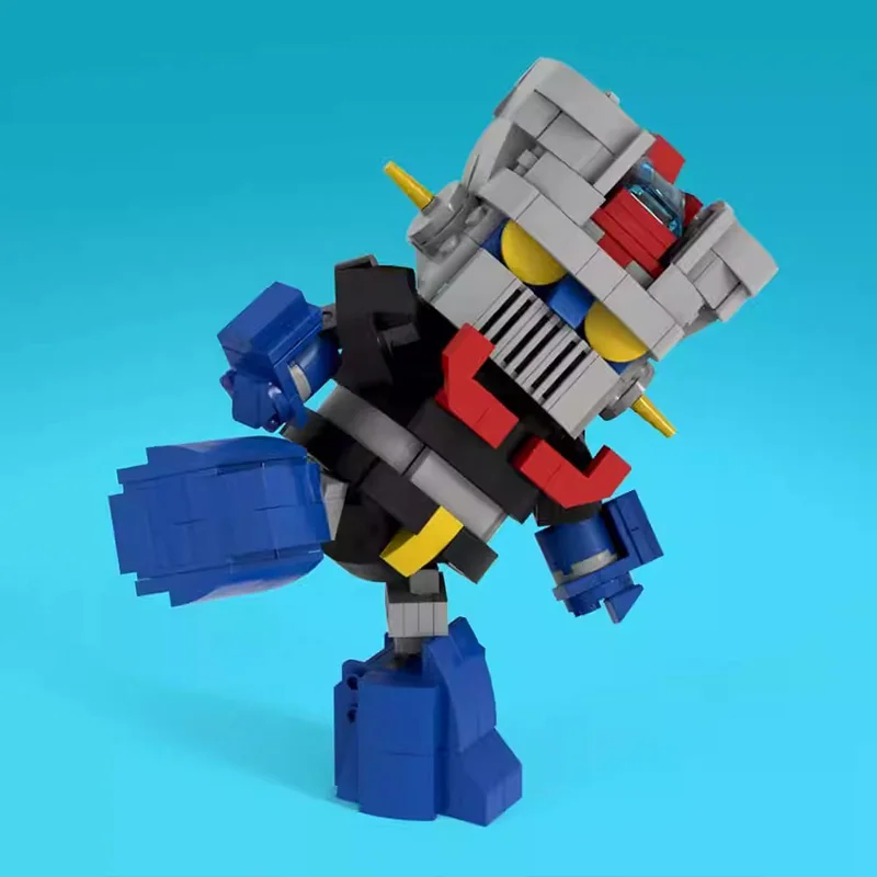 MOC Heißer Anime Dämonengott Z Film Actionfigur Allmächtiger Roboter Baustein-Set Mech-Modell DIY Kinder-Montage-Spielzeug Geburtstagsgeschenk – Detail 3