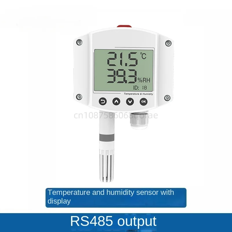 Industrial Smart Room 0-5V 0-10V 4-20ma Rs485 Air Temperature and Humidity Sensor