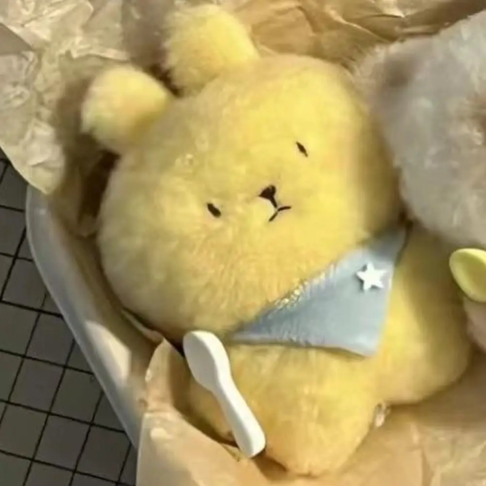 Simpatico cartone animato gatto siamese coniglio peluche bambola di pezza morbida regali ciondolo per auto chiave per bambini decorazione appesa gatto coniglio peluche