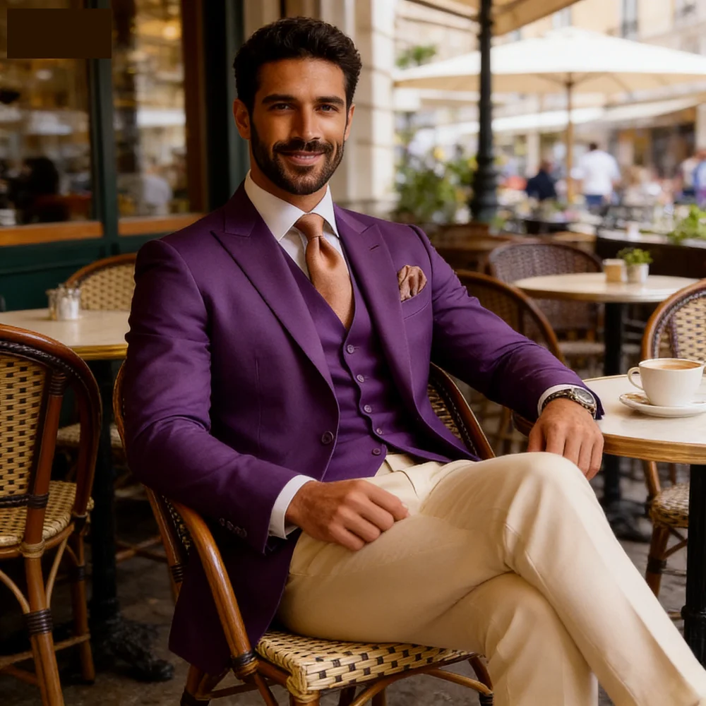 

Мужской темный смокинг Novo Marfim & Rose для деловых встреч, свадеб, торжеств и выпускных вечеров