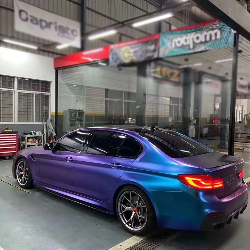 

Виниловая пленка с блестками-хамелеоном, матовая бриллиантовая, синяя, фиолетовая, наклейка на кузов автомобиля, защита от царапин, настройка