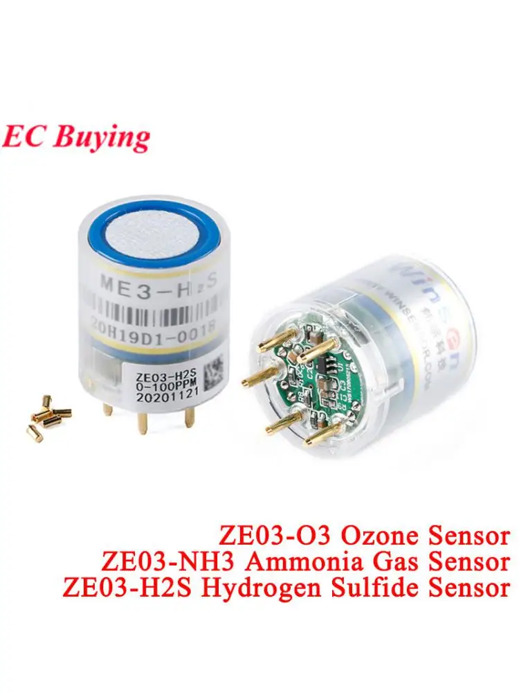 Czujnik ozonu ZE03-O3, czujnik amoniaku ZE03-NH3, czujnik siarkowodoru ZE03-H2S, elektrochemiczny czujnik powietrza do zastosowań rolniczych i przemysłowych ZE27-O3, ME2-O3, CO ME3-O3 — zdjęcie 2