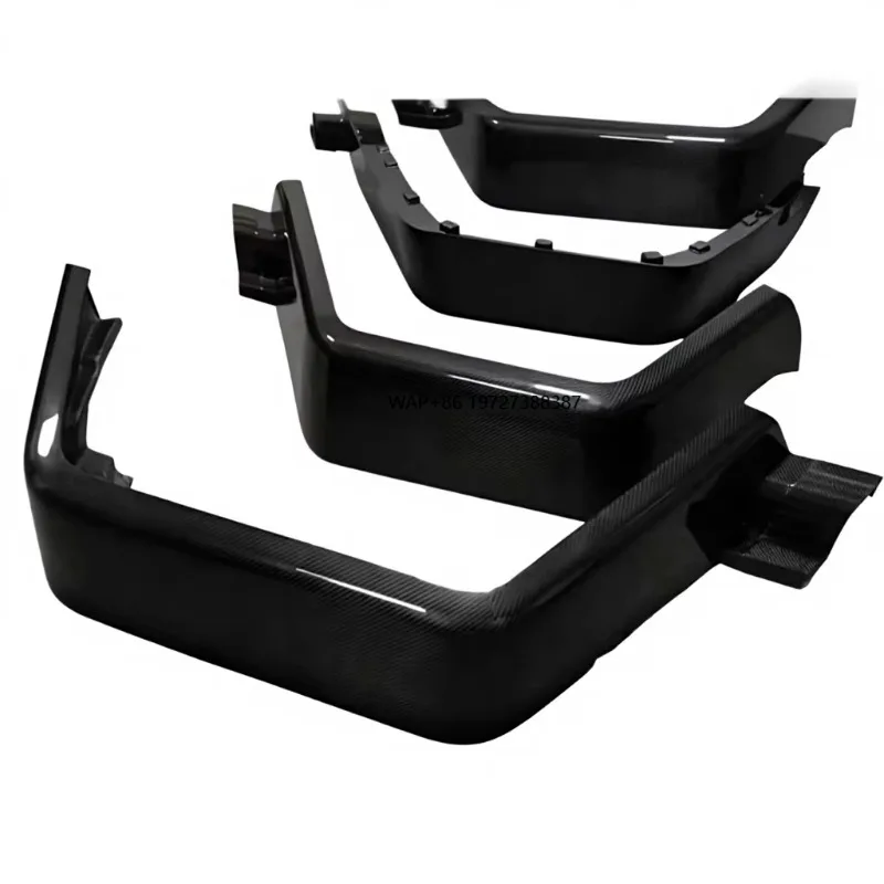 New Carbon Fiber Replacement Over Fenders Flares Wheel Arches Eyebrow for G Class W463 2008-2018 G500 G350