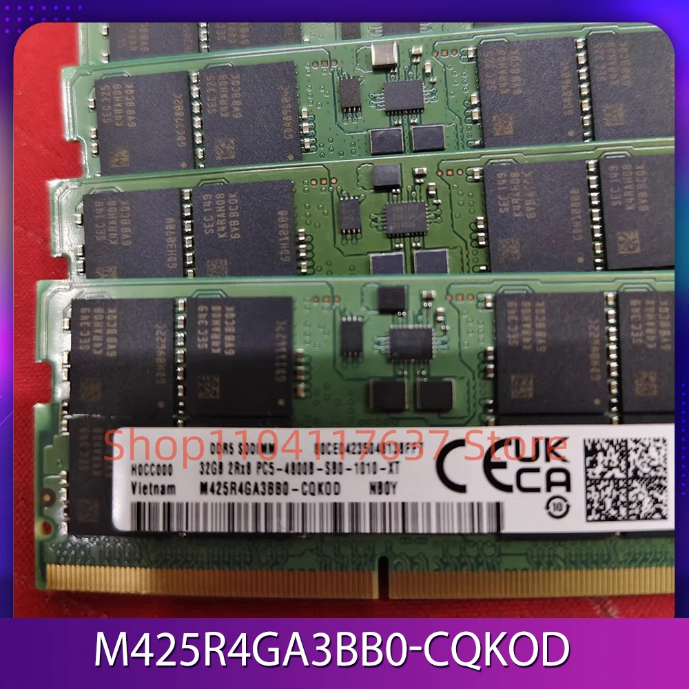 

Серверная память 1 шт. M425R4GA3BB0-CQKOD 32 ГБ DDR5 4800 МГц 2Rx8 4800B