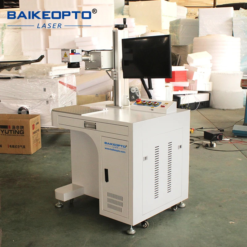 

30W Desktop CO2 Laser Marking Machine Used for Advertising and Restaurant Industries EZCAD Control System Laser Source