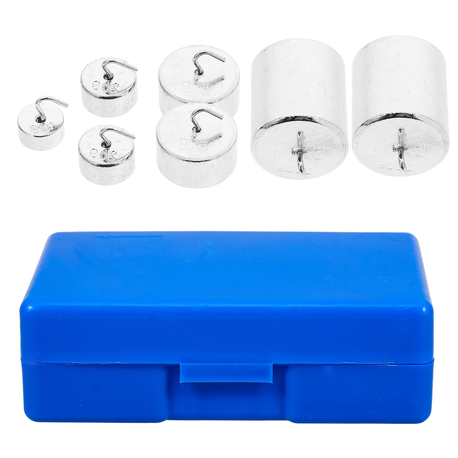 

10g 20g 50g 200g Metal Slotted Weights Set for Physics Lab Experiment Precision Measurement Scientific Research Durability