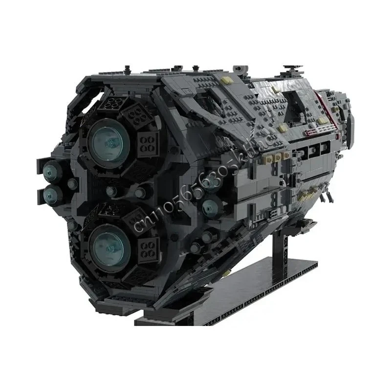 Nouveau 5432 pièces jeu de film spatial série Halo UNSC pilier automne C-709 modèle de navire de guerre bricolage idées créatives enfant jouet assemblage Puzzle cadeau