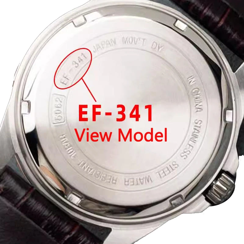 Mineral Glass Watch Crystal For Casio EF-500 501 506 511 512 513 516 518 521 524 EF-130 Watch Replacement Repair Parts