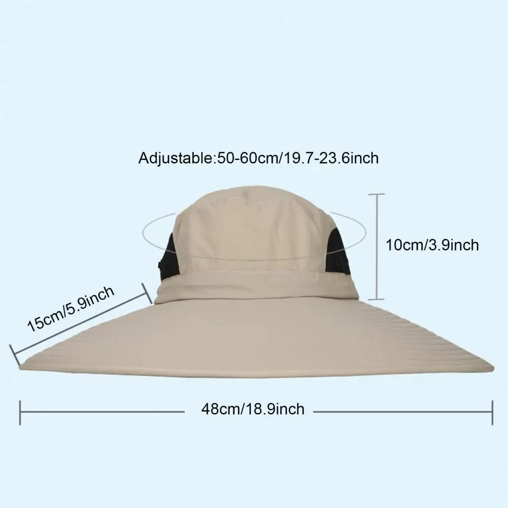 

Шляпа с солнечным вентилятором UPF 50+ с защитой от ультрафиолета и двойными охлаждающими вентиляторами Дышащая летняя кепка для активного отдыха на природе и рыбалки с широкими полями от солнца