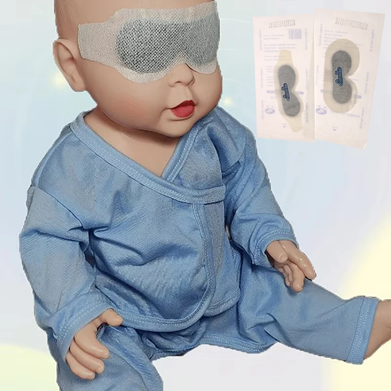 

Self Adhesive Newborn Protective Eye Mask For Jaundice Baby Phototherapy Anti-Blue Light Sunproof Eye Cover Blue Ray Blocking