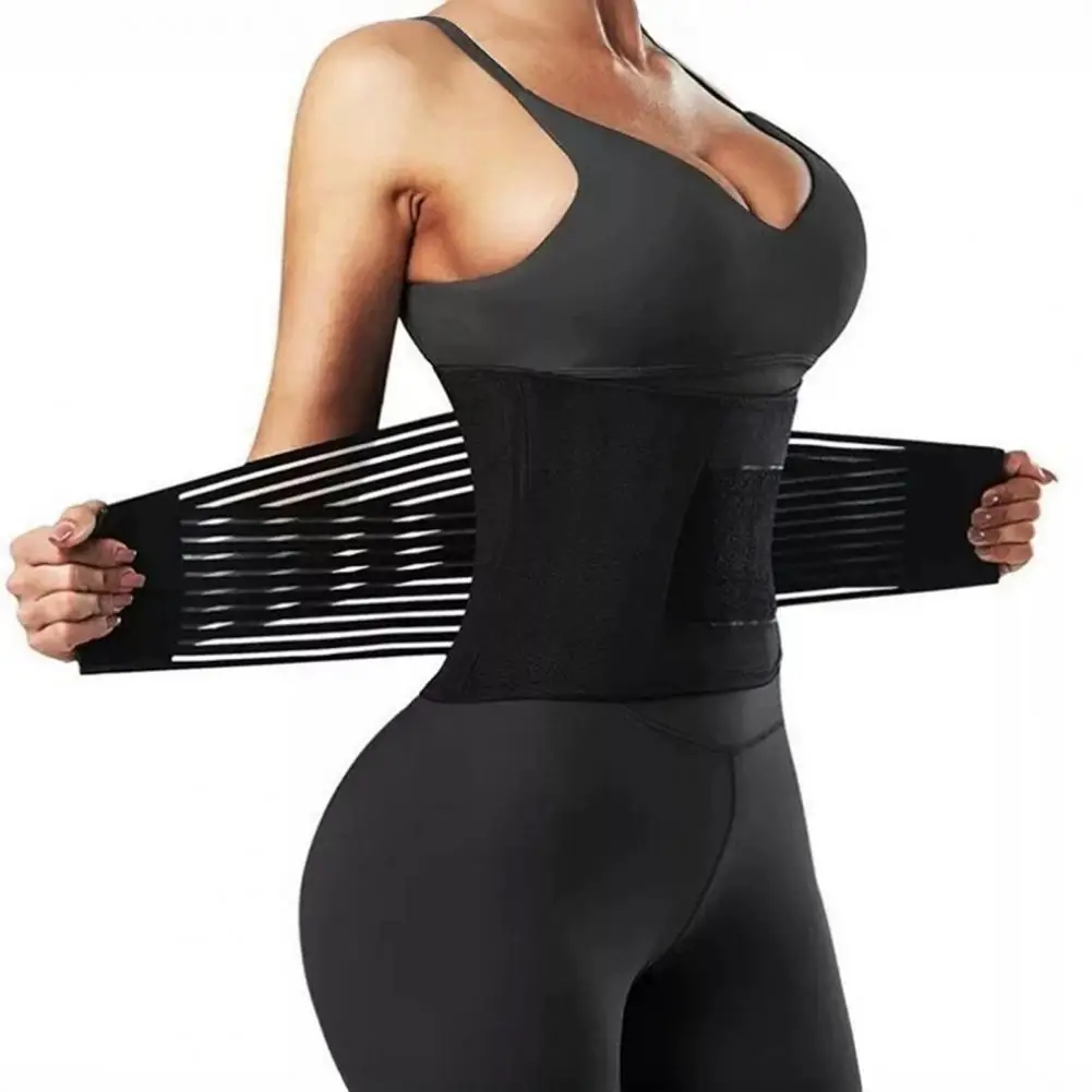 Waist Trainer for Women Tummy Control Shapewear Adjustable Waist Trainer Belt for Women Men Breathable Waist Trimmer Shaper