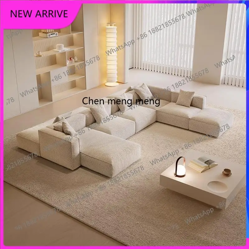 

M78 Minimalist sofa, large flat matte cloth, island, free combination module sofa
