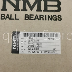 NMB Hole deep groove ball bearing 608N2SSSD21LY551 608SSD21 = 608/7.938-2RS 608-5/16-2RU 608LLB/7.938PX2 7.938mm X 22mm X 7mm