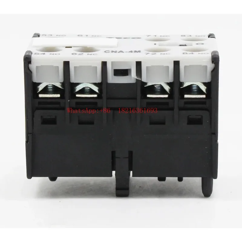 oferta-limitada-5-unidades-de-contactores-auxiliares-originales-teco-cna-2m-cna-4m-ac-2-abiertos-y-2-cerrados-modulo-de-contacto-de-10a