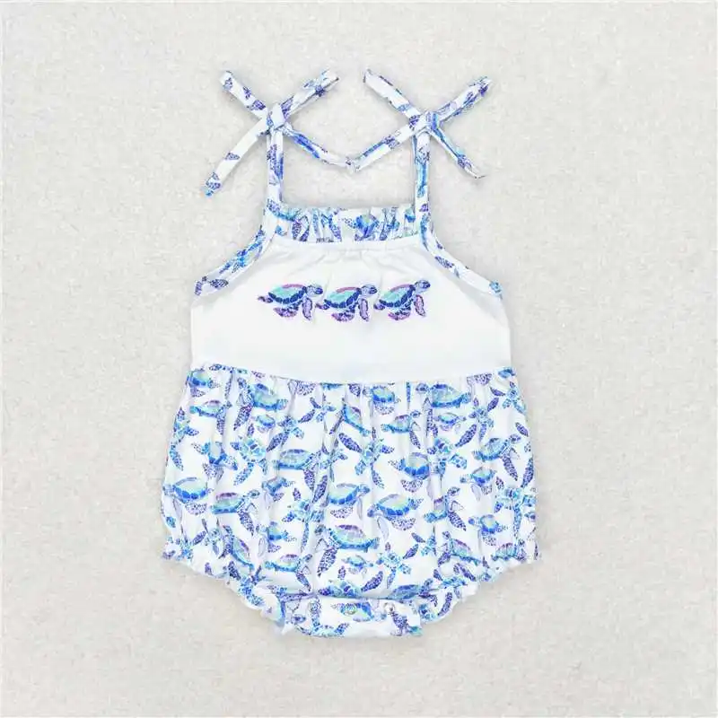 Wholesale hot sale western boutique jumpsuits baby girls clothes rompers newborn toddler Floral pink lace bow vest onesies