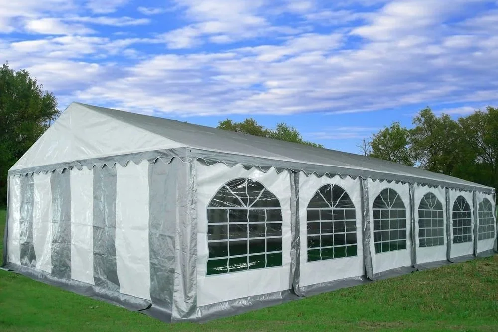 Customizable 5x10m Wedding Marquee Tent for 80 People(with Ground Bar)