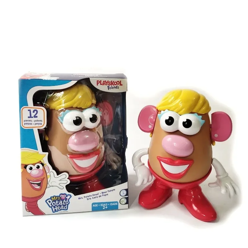 M. Pomme de Terre Tête Oeuf, Toy Story Anime M. Pomme de Terre Mme Tête Oeuf, Assemblage de Jouets Faciaux, Corps Fuchsia Aides, Décoration, Cadeau de Noël