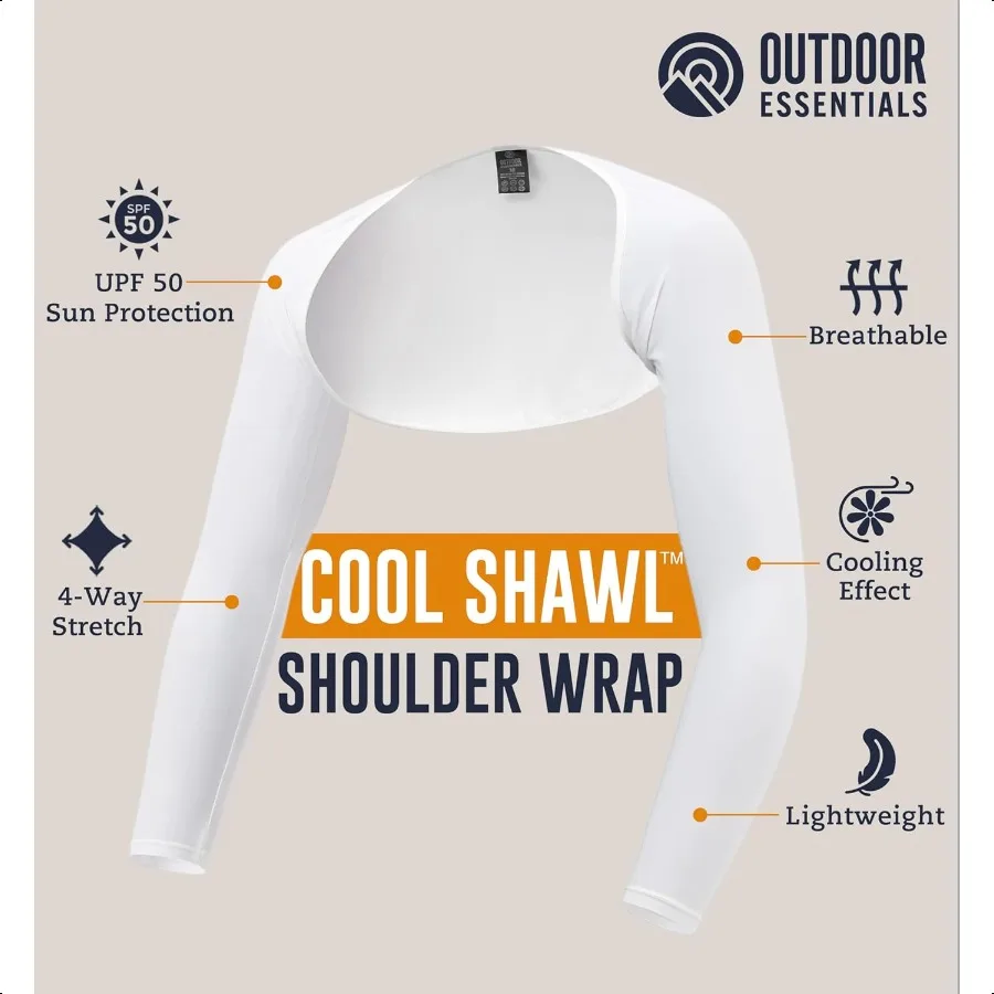 شال الشمس أكمام التبريد جولف الأشعة فوق البنفسجية شال أكمام أذرع تبريد يغطي الذراع للنساء شال جولف أكمام الشمس للحماية من الشمس