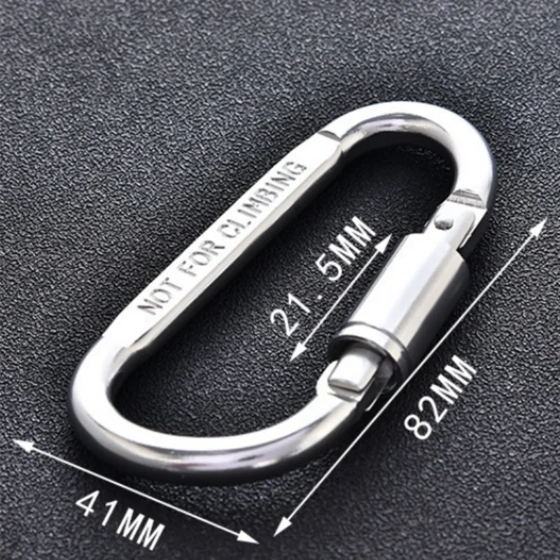 D-Shaped Quick Release Hook Bicycle Cup Hook Aluminum Alloy Motorcycle Electric Bicycle Keychain Bicycle Accessories