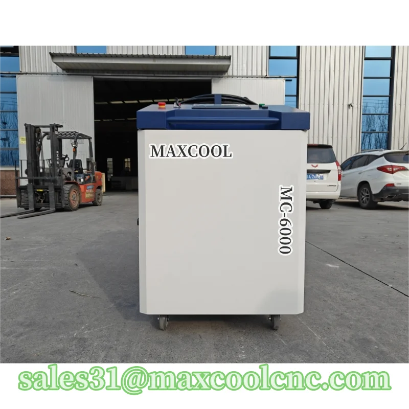 Portable 6kw 6000W Max Fiber Laser Stripping Cleaning Machine for Metal Paint Coating Rust Removal