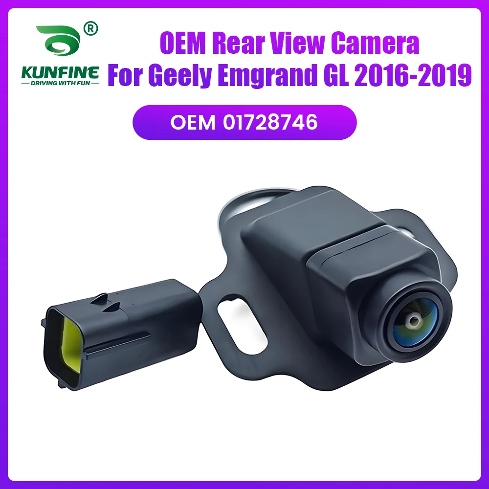 

Factory Car Rear View Reverse Backup Camera 01728746 For Geely Emgrand GL 2016 2017 2018 2019 Waterproof Parking Assist