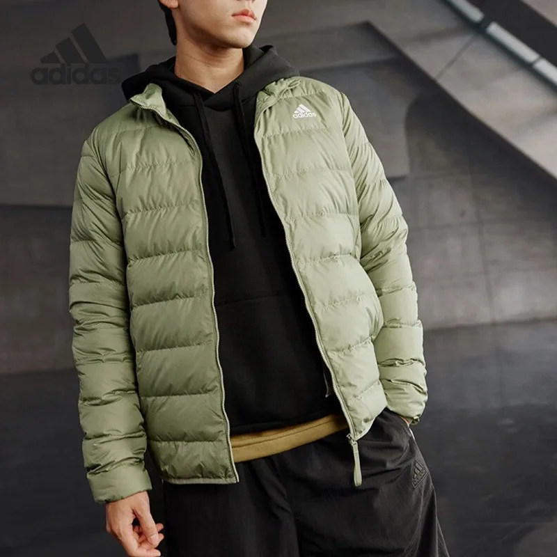 Adidas New Men's Comfortable and Slim Stand-up Collar 26-year Sports Down Jacket KG3153