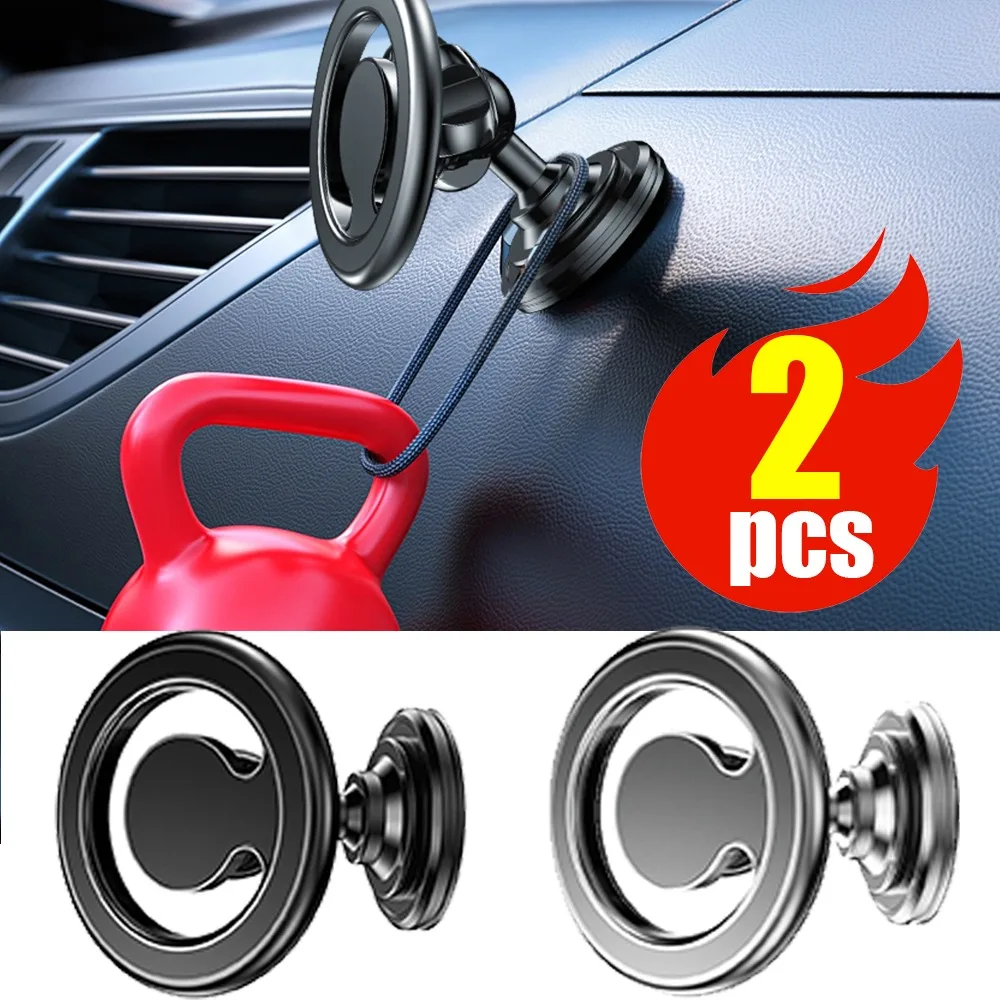 1/2pcs New MagSafe Magnetic Phone Car Holders Universal Air Outlet Instrument Panel Rotatable Car Navigation Holders for All