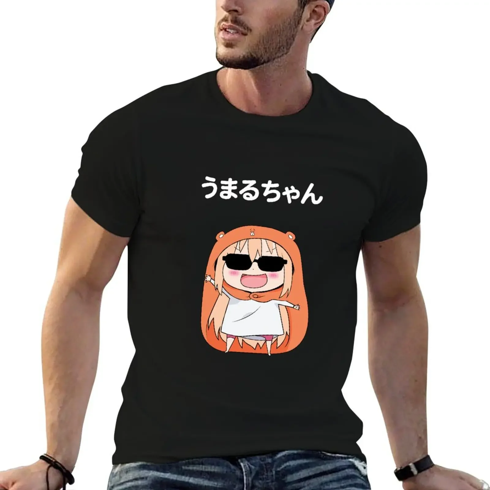 

Cute badass umaru chan T-Shirt oversizeds vintage t shirts sublime black t shirts for men