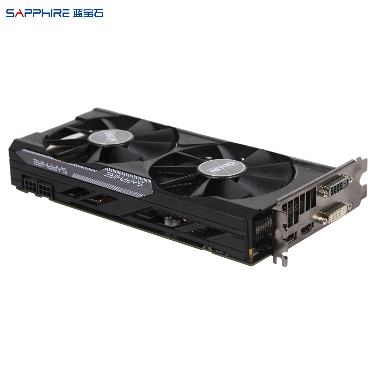 SAPPHIRE Graphics Cards R9 380 4G NITRO 256Bit GDDR5 Video Card for AMD R9 300 Cards 4GB R 9 380 4G DisplayPort HDMI DVI Used