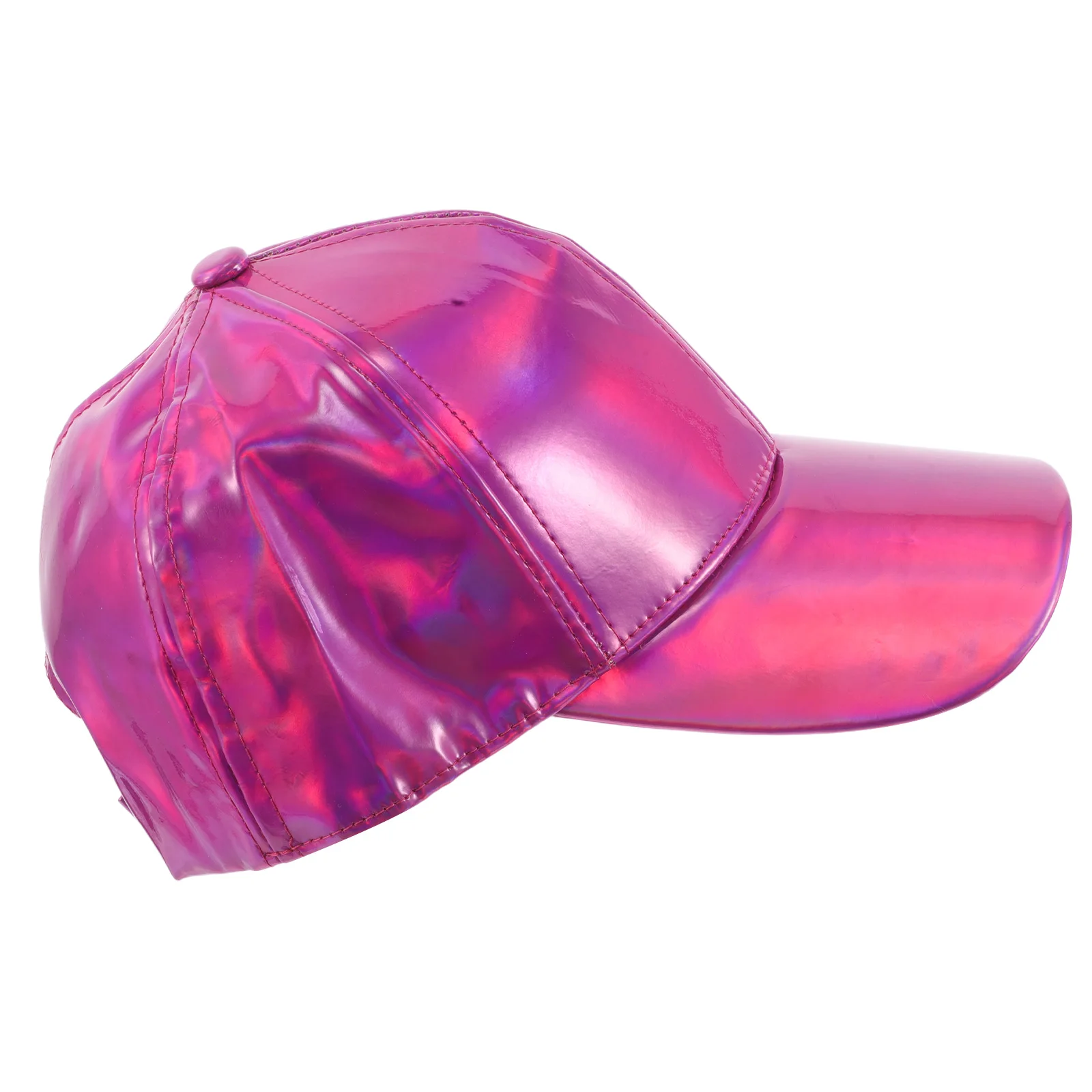 

Metallic Outdoor Sports Baseball Cap Breathable Adjustable Strap Sun Protection Curved Brim Men Women Performance Casual Running