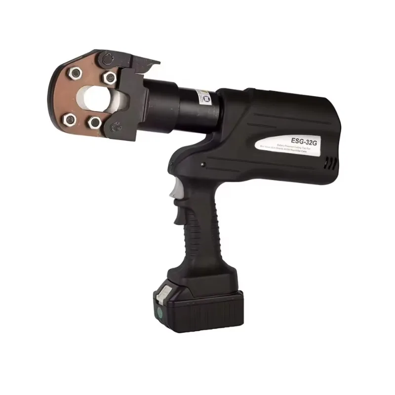 

Battery Powered Hydraulic Cutter for Wire Rope Wire Strands ACSR Rebar Cable