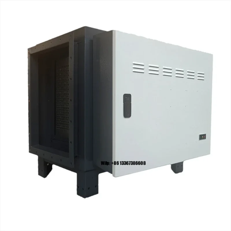 Commercial Kitchen Oil Mist Dust Purifier Industrial Gas Disposal Barbecue Cooking Fume Purifier 98% Efficiency
