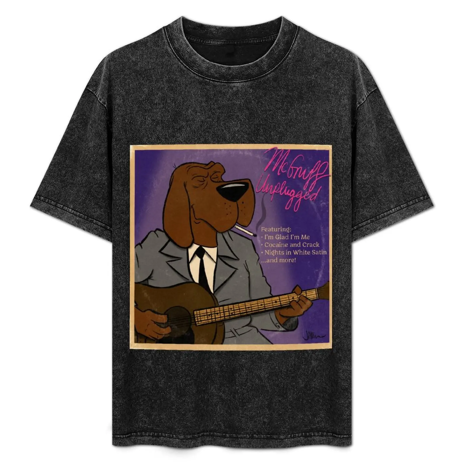 McGruff Unplugged T-Shirt blacks designer shirts t shirts for men graphic