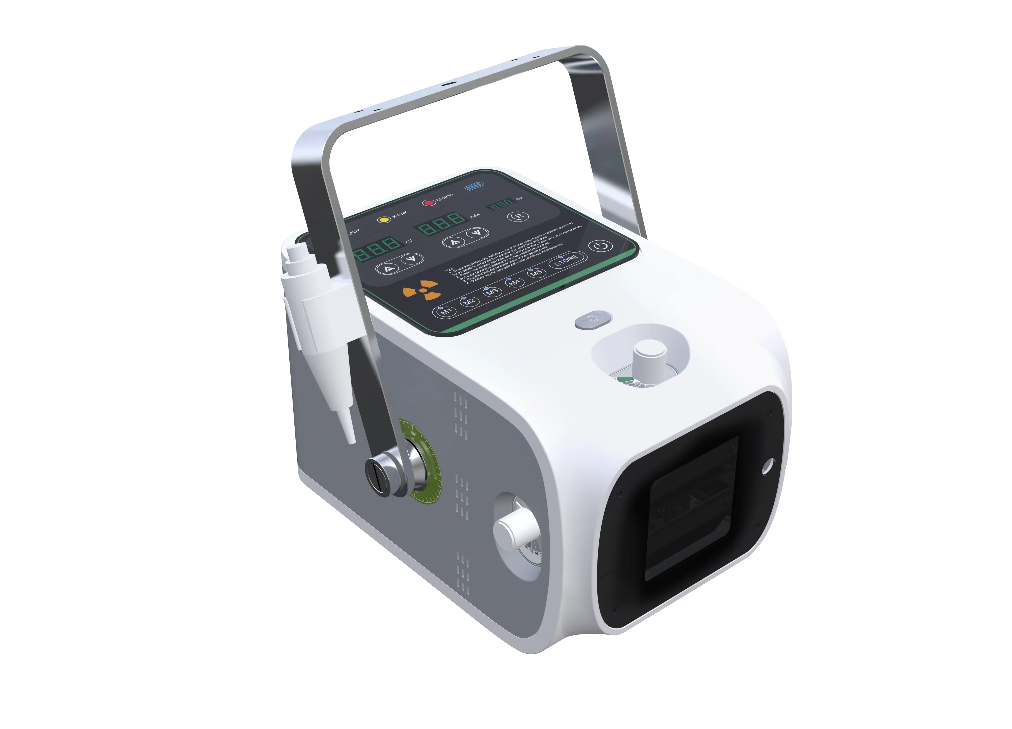 Ziekenhuis hoogfrequente 2R röntgenapparatuur Digitale draagbare hoogfrequente röntgenmachine