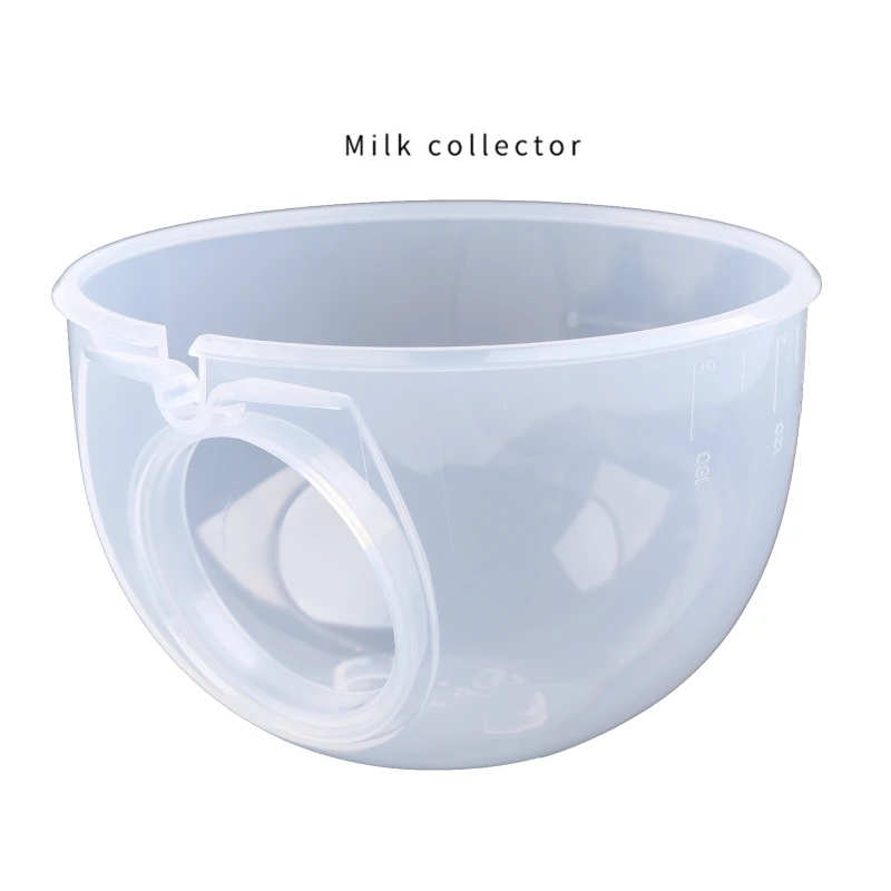 Wearable Breast Accessories Silicone Horn Diaphragm Milk Collector Nursing Cup Joint Electric Breastpump Parts